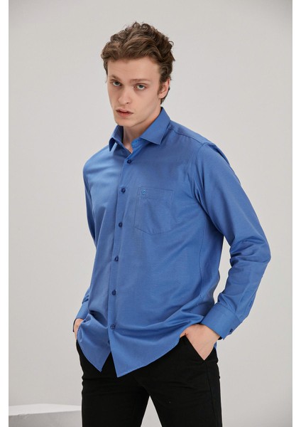 Slim Fit Gömlek (E21-PRGR)