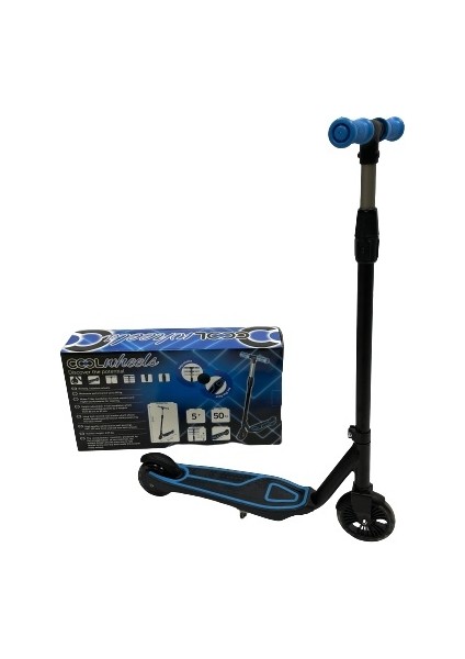 5 Yaş ve Üzeri 50 kg 2 Tekerlekli Mavi Çocuk Scooter