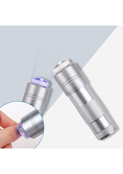 Kurutucu El Temizle Jöle Yumuşak Silikon Stamper 2 1 In 1 Için Dıy Tırnak Dekor