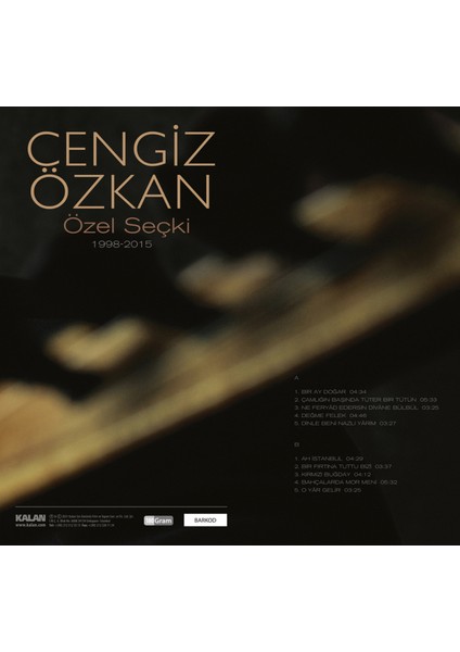 Cengiz Özkan - Özel Seçki (1998-2015) - (Plak)