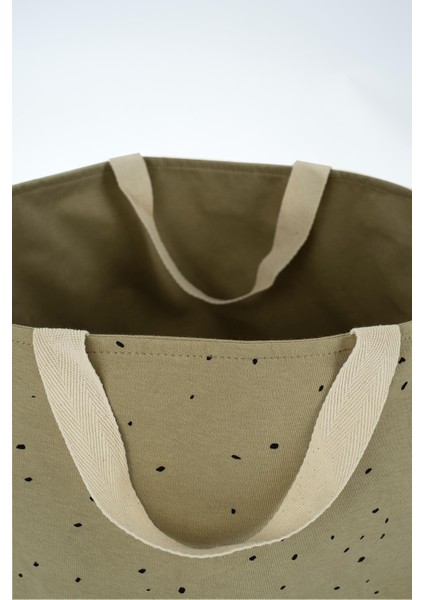 Saplı Oyuncak Sepeti Cosmos Haki Organik Pamuk fiyatları