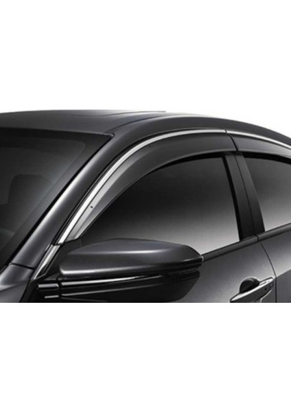 Honda Cıvıc Fc5 2016-2020 Cam Rüzgarlıgı Krom Çıta