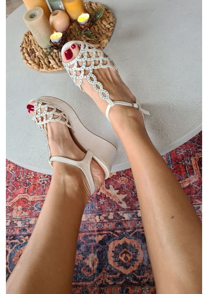 Kadın Abiye Dolgu Ayakkabı 036 4172 modelleri