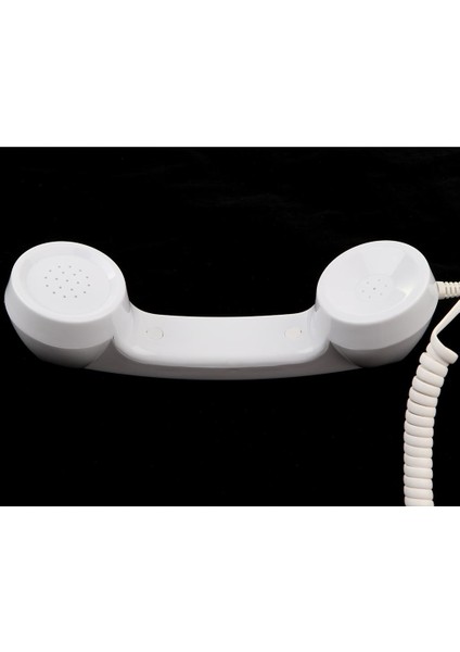 3.5mm Mic Retro Cep Telefonu Ahize Telefon Klasik Alıcı Beyaz modelleri