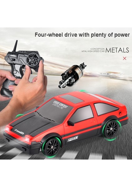 2.4g Drift Uzaktan Kumandalı Oyuncak Araba - Kırmızı (Yurt Dışından) fiyatları