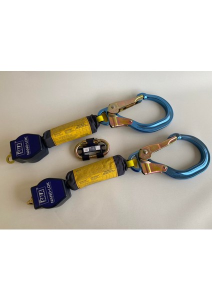 Dbı Sala Nano-Lok Çift Kollu Geri Sarımlı Düşüş Durdurucu 1,8 M 3101473 - Iş Güvenliği Yüksekten Düşüş Önleyici