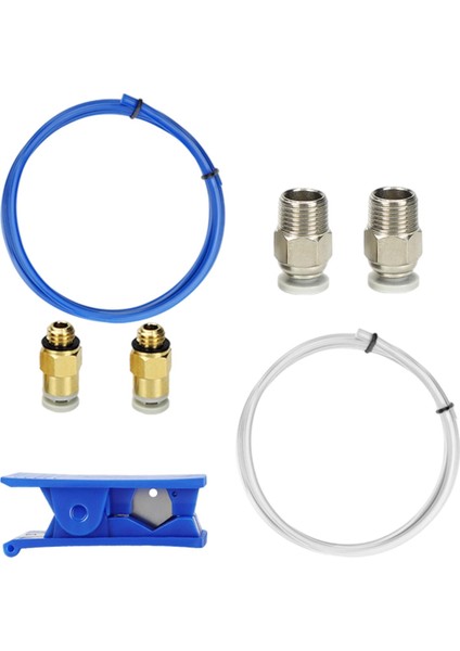 7 Adet 3D Yazıcı Parçaları Kiti - Mavi (Yurt Dışından)