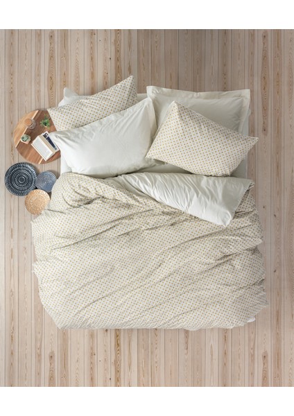 Petite Tek Kişilik Nevresim Takımı Jot Bej