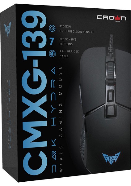 CMXG-139 Dark Hydra – Tpr Kaplama Gaming Oyuncu Mouse