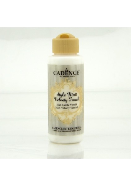 Akrilik Vernik 120 ml Kadife Dokulu Mat