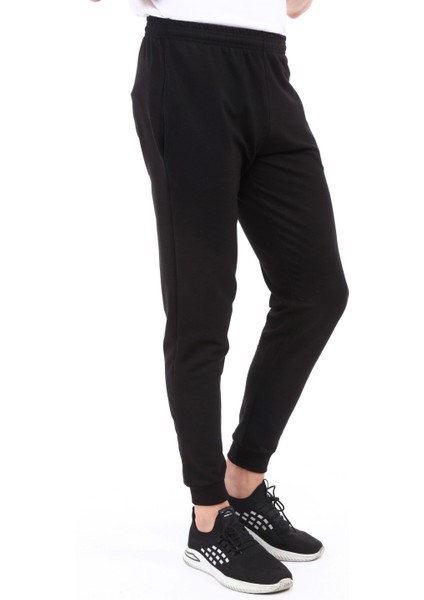 Erkek Ribanalı Sweat Pantolon Zang Siyah modelleri