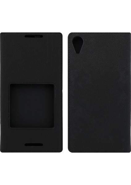 Htc Desire 828 Dual Sim Uyumlu Pencereli Kapaklı Kılıf