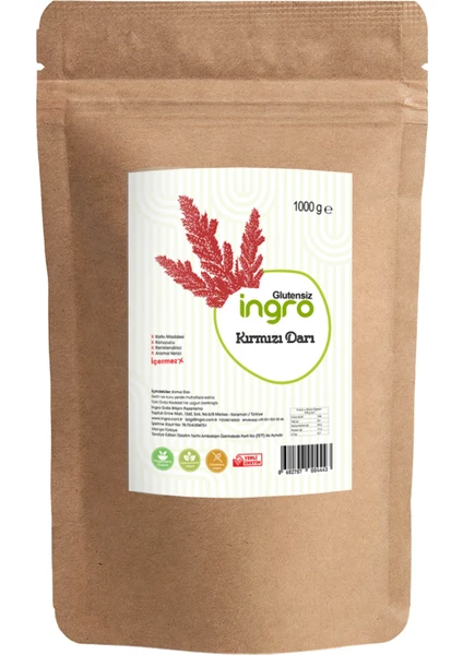 Ingro Kırmızı Darı 1000 G