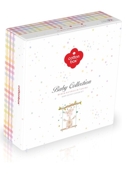 Cotton Box Bebek Nevresim Takımı Jolly Mavi
