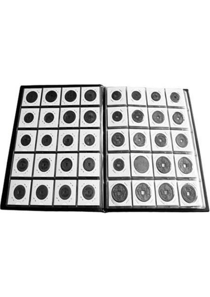 50 Adet Karton Sikke Marş Için Tutucu Sikke Toplama - 40MM