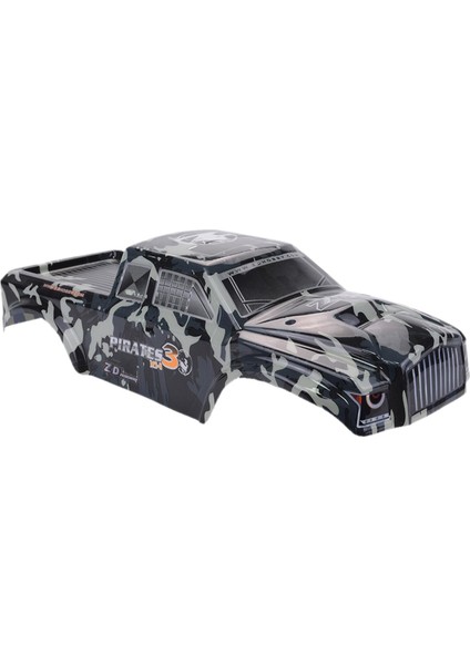 Pvc 1/8 Rc Araba Vücut Kabuğu Zd Racing Için 08427 9116 Rc Kamyon Model Parçaları Camo Yeşil Stil 2