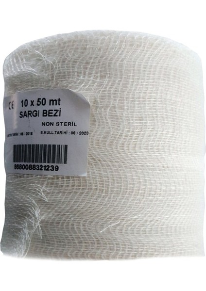 Sargı Bezi Rulo 10X50 mt