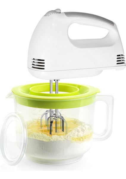 Özel Koruma Kapaklı Sıçratmayan Mikser Çırpma Karıştırma Kabı (2lt) fiyatları