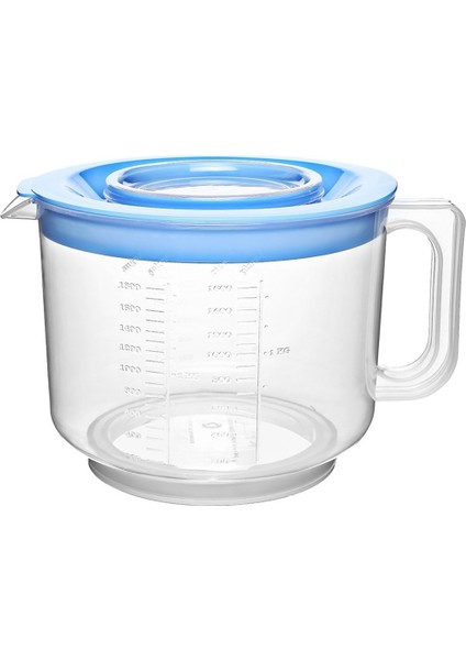 Özel Koruma Kapaklı Sıçratmayan Mikser Çırpma Karıştırma Kabı (2lt) indirimleri