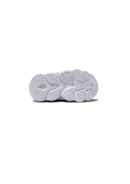 P-1253 Beyaz / Siyah Unisex Çocuk Işıklı Spor Ayakkabı modelleri