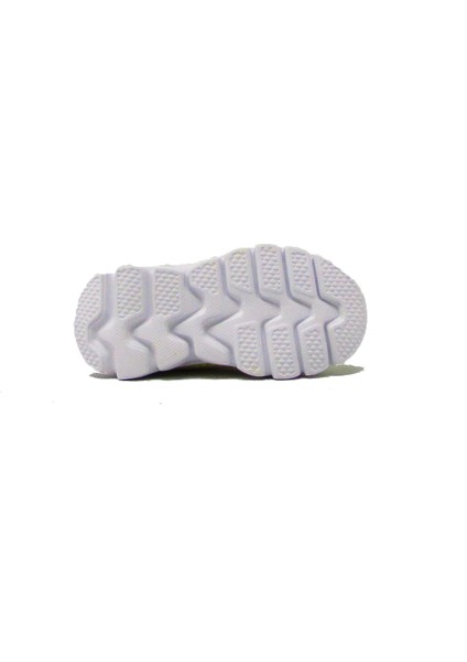 P-1256 Sarı Unisex Çocuk Tek Cırt Fileli Spor Ayakkabı