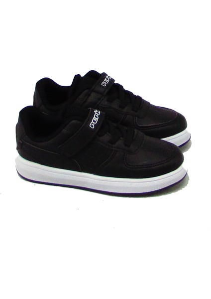 P-964 Siyah Unisex Çocuk Tek Cırt Spor Ayakkabı fırsatları