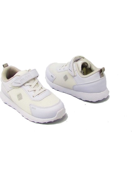 P-1216 Beyaz Unisex Çocuk Fileli Spor Ayakkabı indirimleri