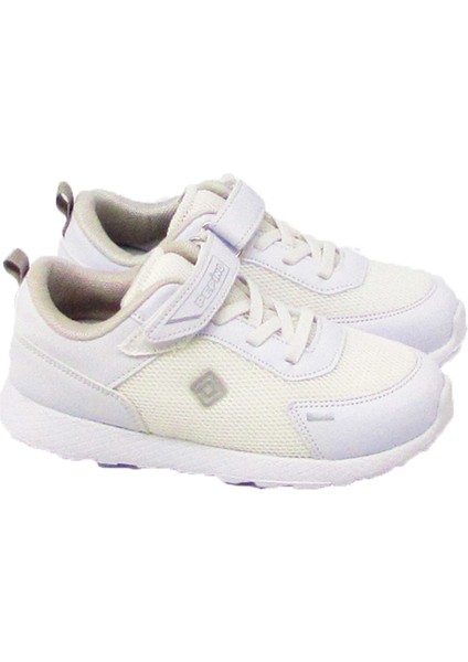 P-1216 Beyaz Unisex Çocuk Fileli Spor Ayakkabı fırsatları