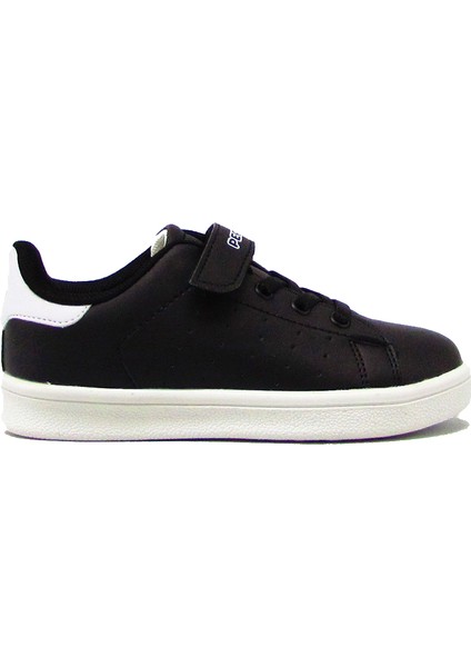 P-203 Siyah Unisex Çocuk Stn Smth Spor Ayakkabı
