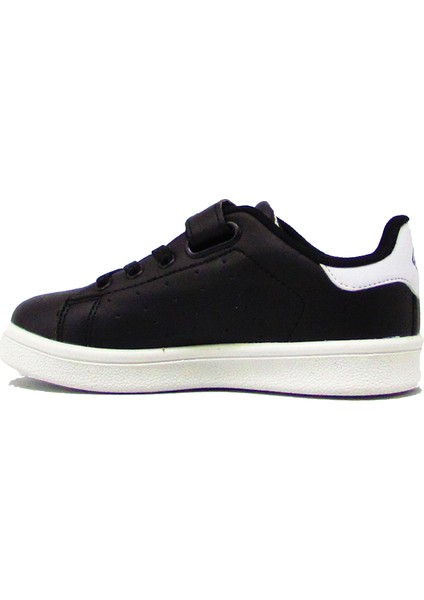 P-203 Siyah Unisex Çocuk Stn Smth Spor Ayakkabı
