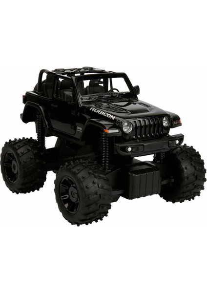 Rastar 1:14 Jeep Wrangler Rubicon Uzaktan Kumandalı Araba 28 cm 16119 Siyah Renk