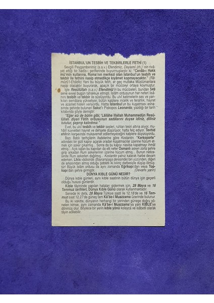 26 Mayıs 2002 Takvim Yaprağı - Nostalji Koleksiyonluk Takvim Yaprağı A fiyatları