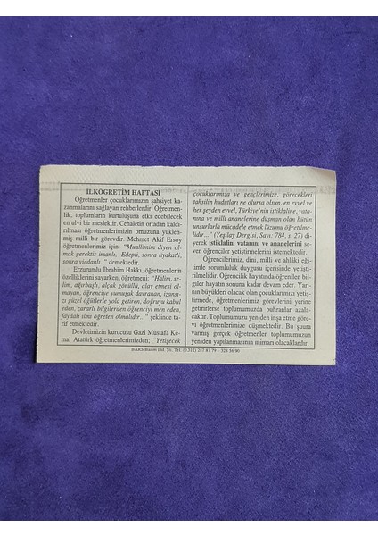 16 Eylül 2002 Takvim Yaprağı - Nostalji Koleksiyonluk Takvim Yaprağı A fiyatları