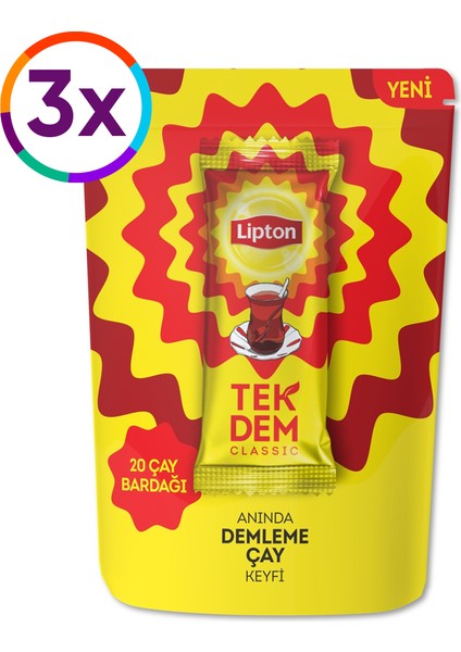 Tek Dem Klasik 30 Adet (10X3)