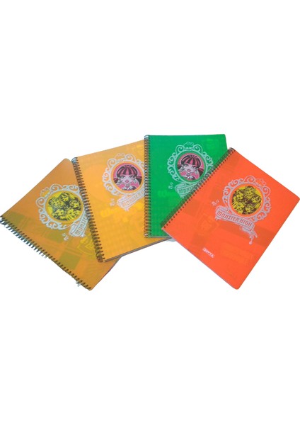 5852 Monster Hıgh 80 Yaprak Spiralli Plastik Kapak Kareli Defter