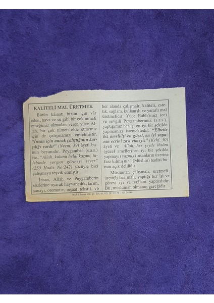 30 Ekim 2002 Takvim Yaprağı - Nostalji Koleksiyonluk Takvim Yaprağı A