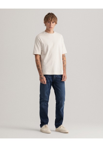 Arley Erkek Lacivert Regular Fit Jean Pantolon 1000309.961