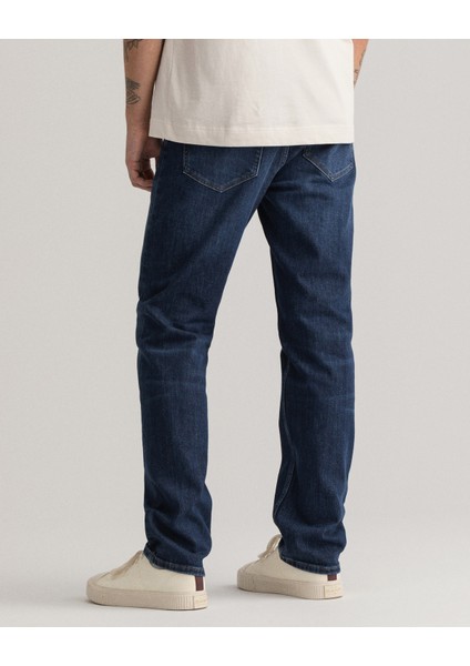 Arley Erkek Lacivert Regular Fit Jean Pantolon 1000309.961