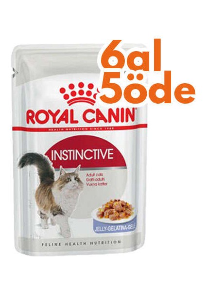 Pouch Jelly Instinctive Yaş Kedi Maması 85 gr