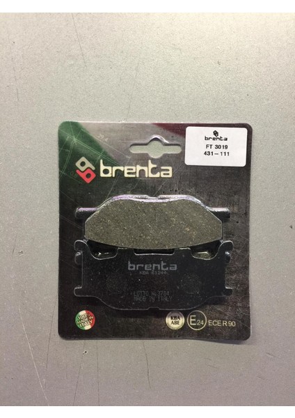 Super Shadow 250 Ön Fren Balatası