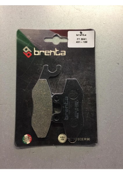 Pıaggıo Beverly 400 Arka Fren Balatası