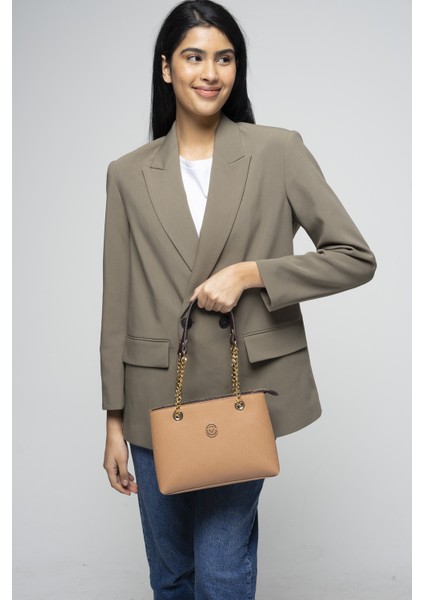 Valentıno Orlandı Kadın Kol Çantası Camel-Kahve VLT054