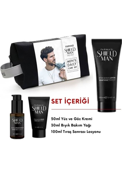 Shield Man 3'lü Set