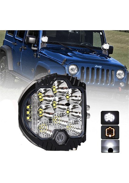 Off Road Sis Lambası Cree 75 W Beyaz 12-32 V fiyatları