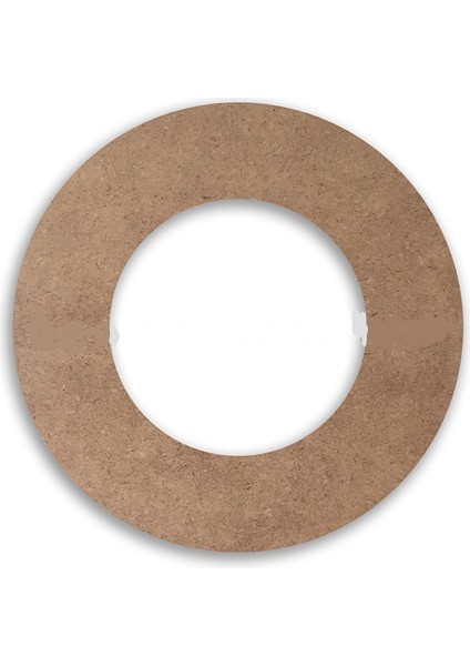 28 cm Kapı Süsü Kasnağı 3mm Ham Mdf