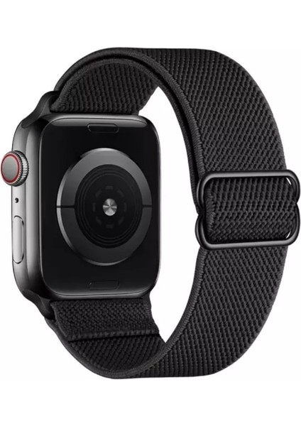 Apple Watch Uyumlu Saat Bandı ( 38-40-41 Mm)Ayarlanabilir Esnek Tokalı Kordon Kayış