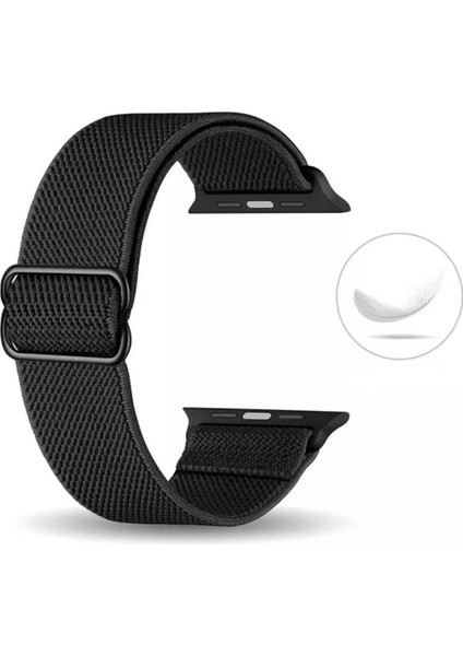 Apple Watch Uyumlu Saat Bandı ( 38-40-41 Mm)Ayarlanabilir Esnek Tokalı Kordon Kayış