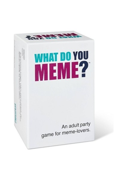 What Do You Meme? (Ingilizce) - Ne Yapıyorsun?