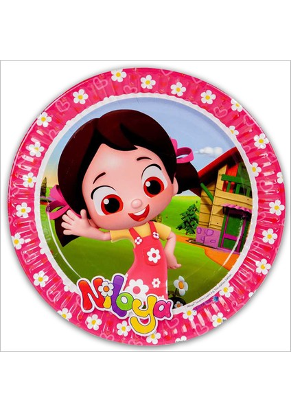 Niloya Karton Tabak - 23cm x 8 Adet