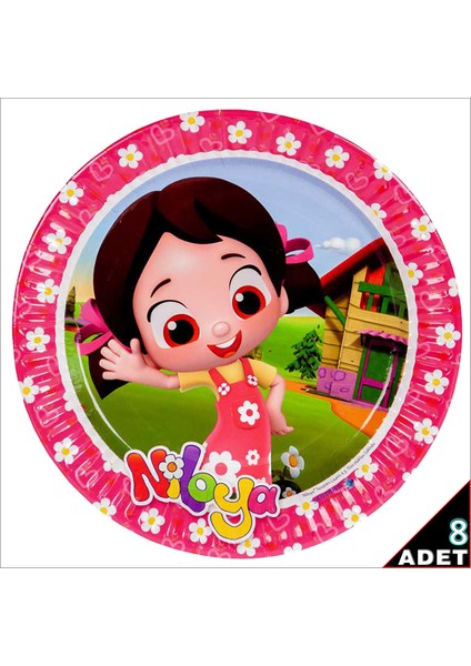 Niloya Karton Tabak - 23cm x 8 Adet fiyatları